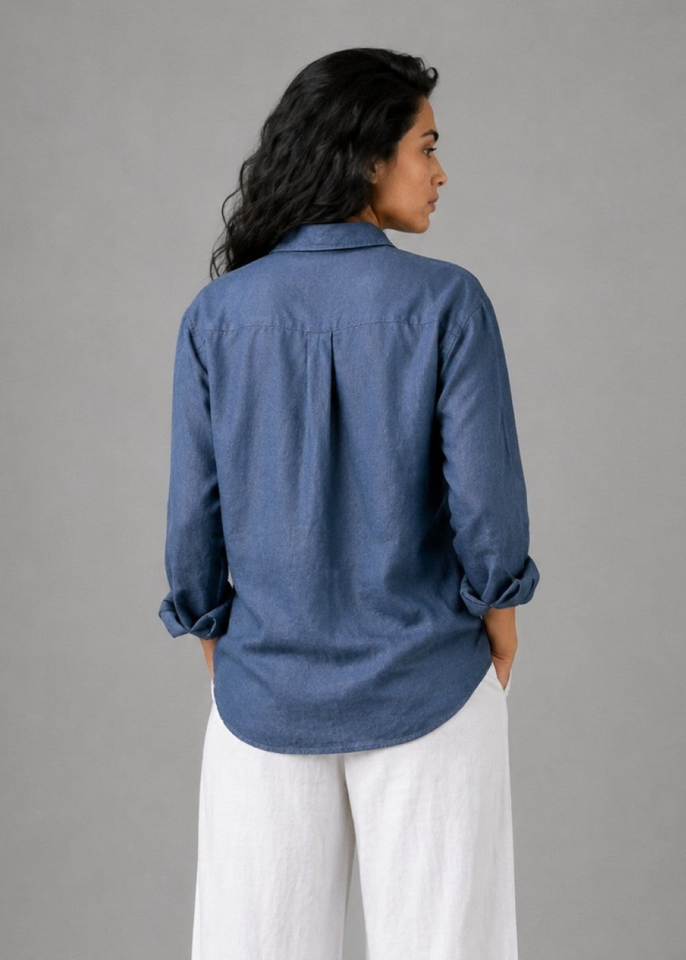 Linen Azure Shirt