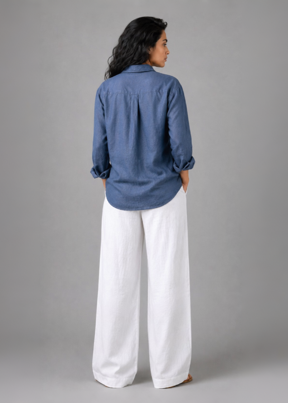 Blue Horizon Linen Set