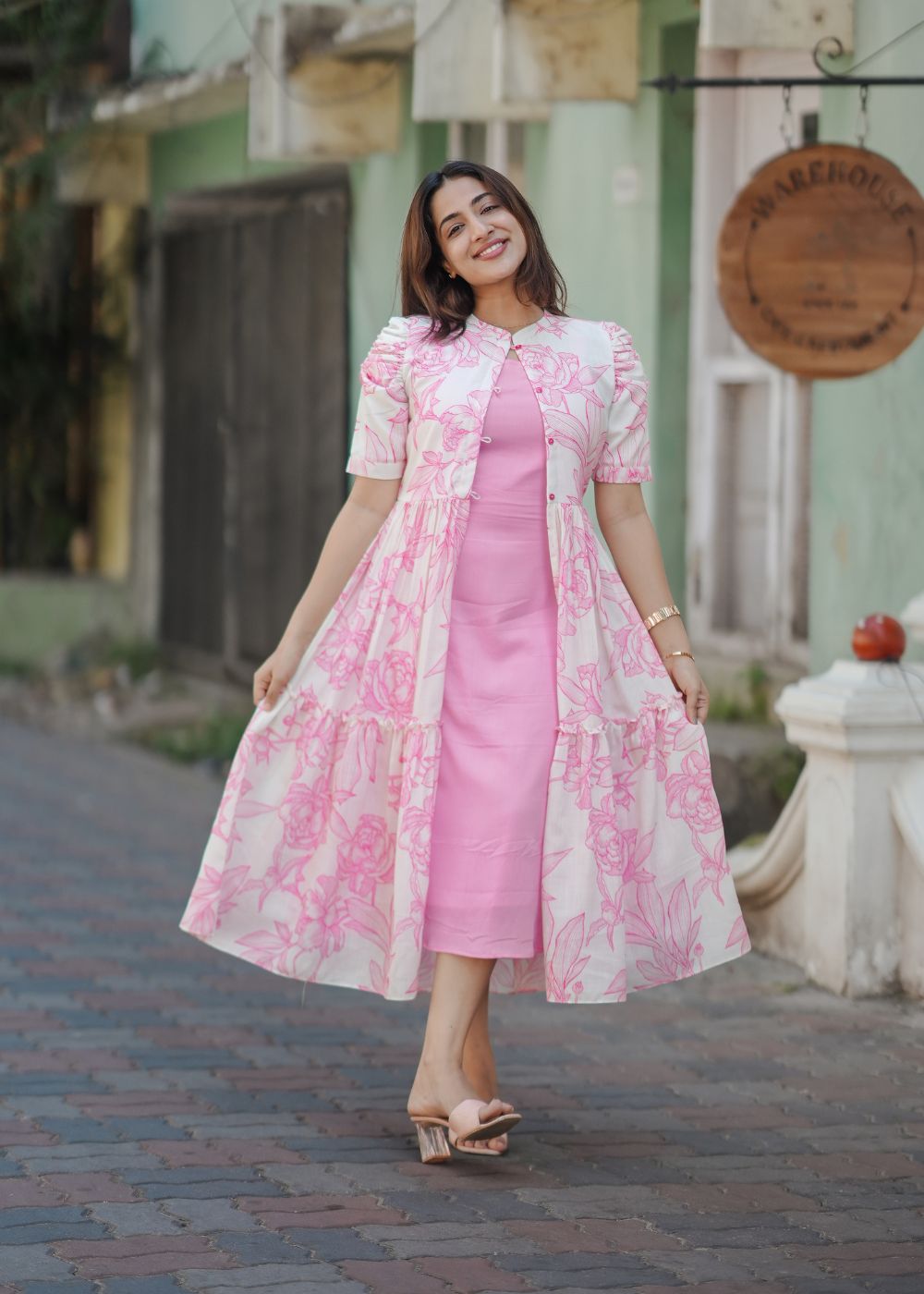 Pink Linen Serenity