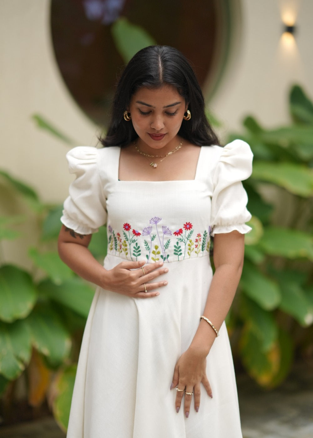 Linen Floral Grace