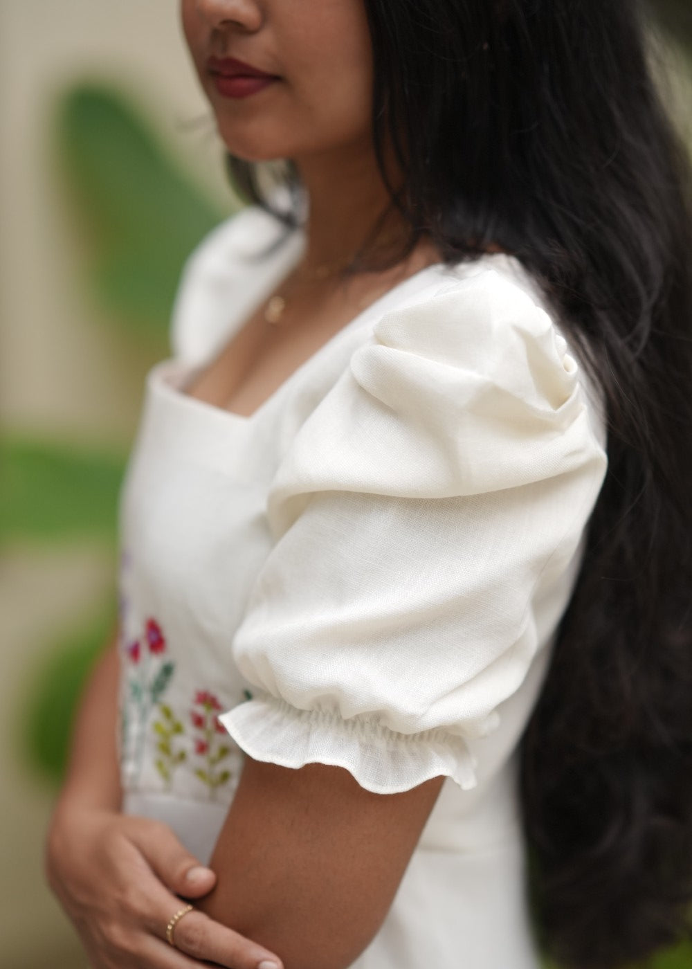 Linen Floral Grace