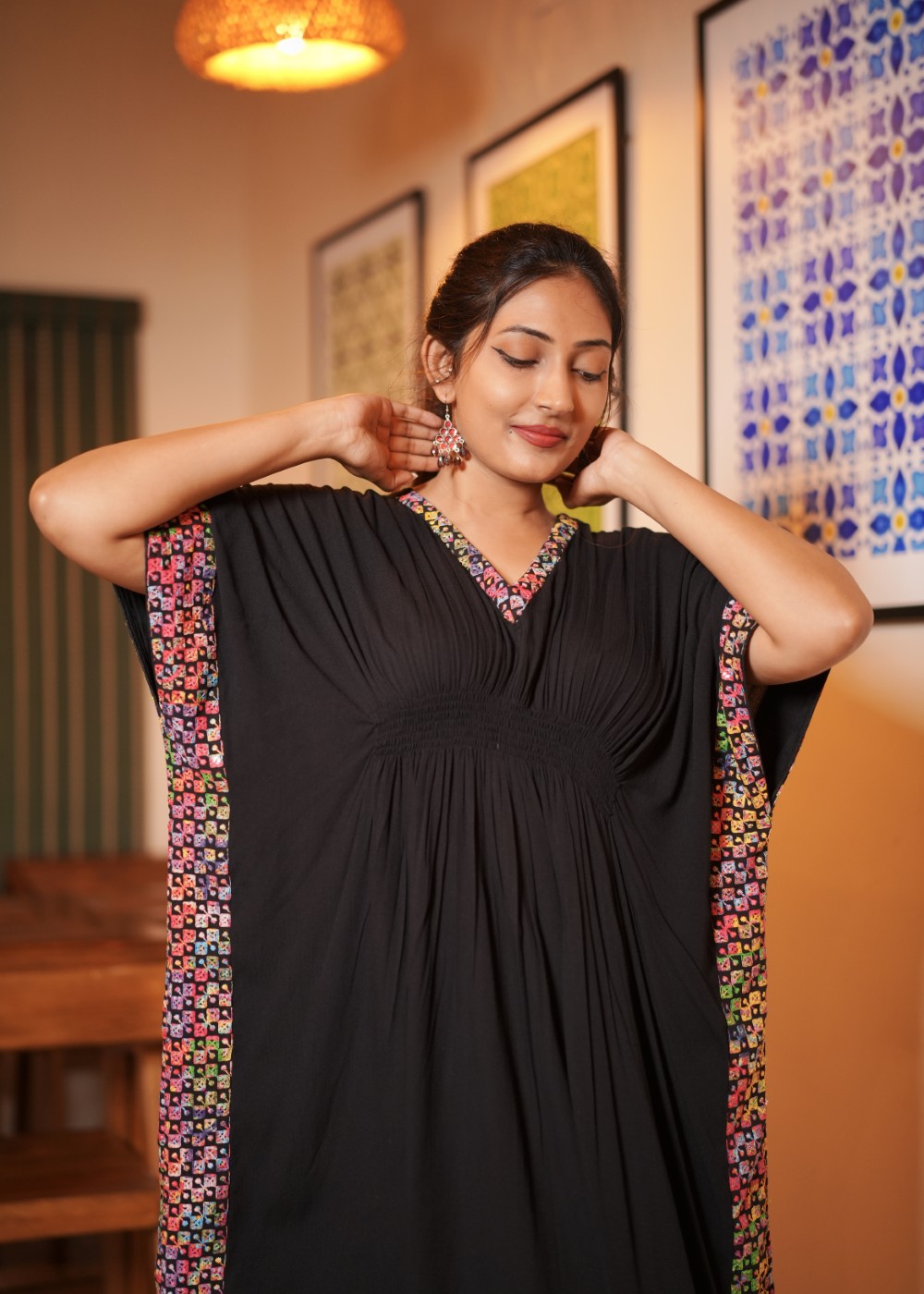 Midnight Aura Kaftan