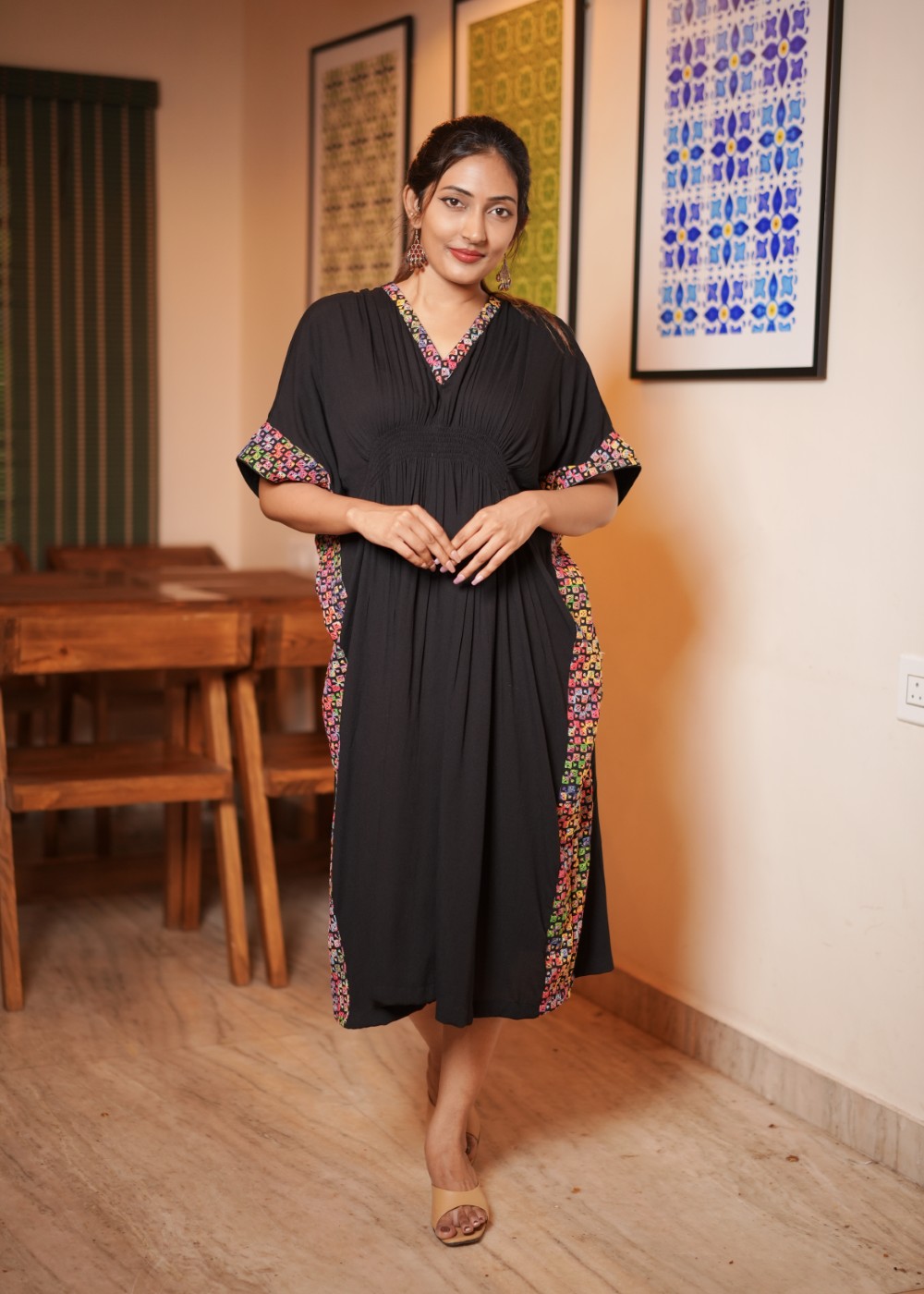 Midnight Aura Kaftan