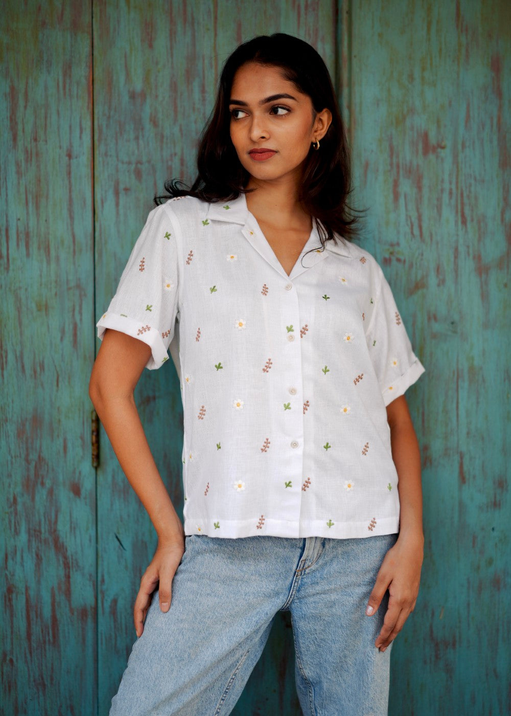 Daisy Linen Shirt