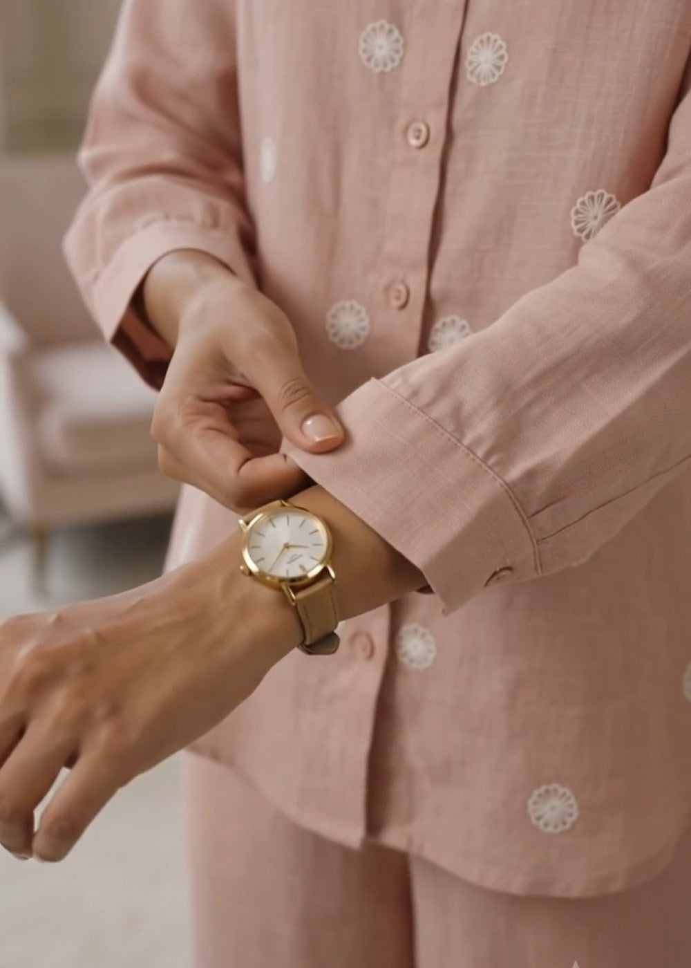 Blush Muse Linen Set