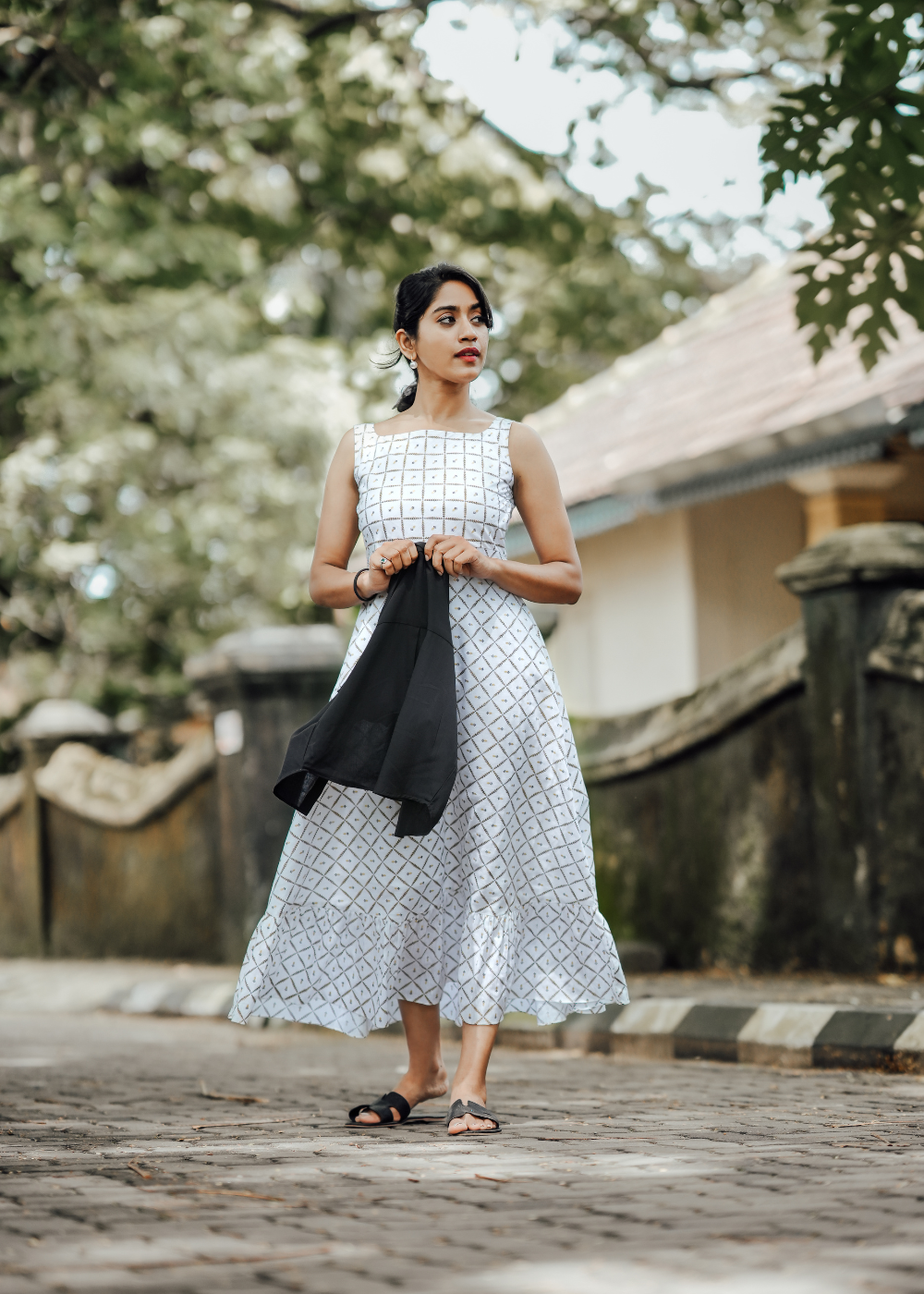 Ethnic Shrug Dress