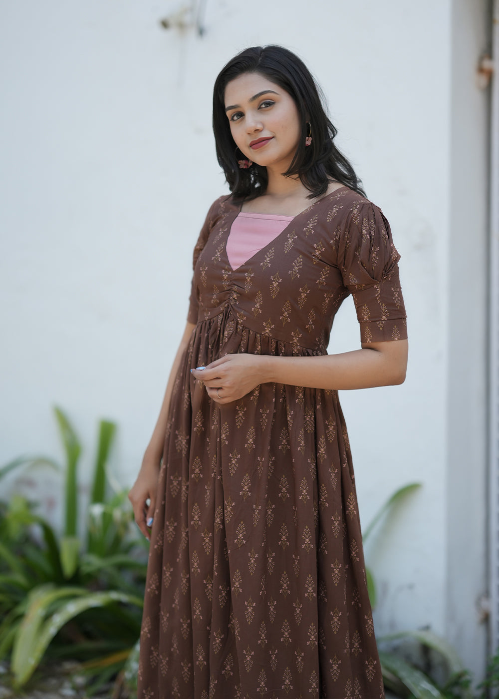 Classic Brown Dress