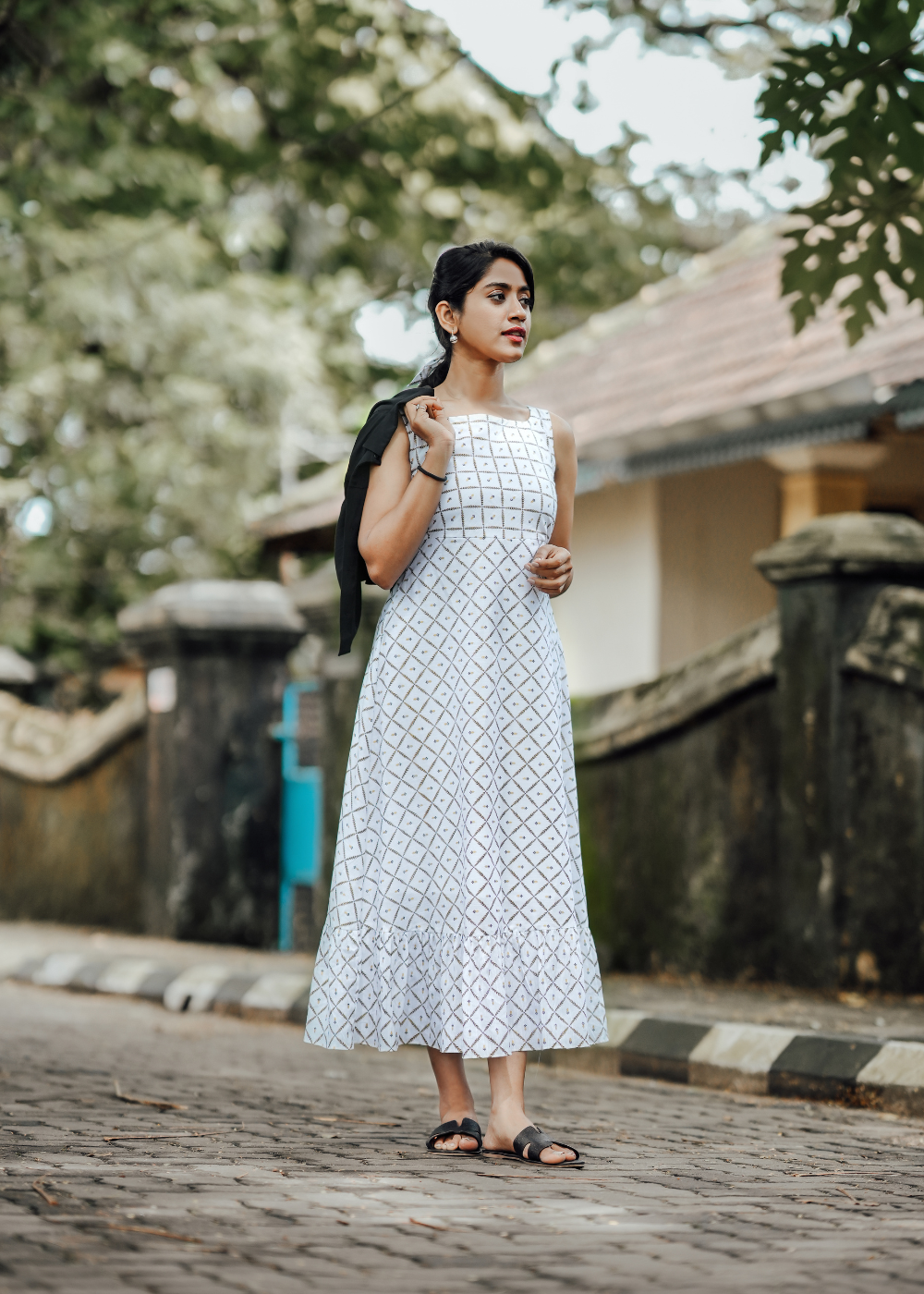 Ethnic Shrug Dress