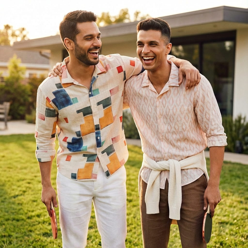 How to Wear a Printed Shirt In Many Ways