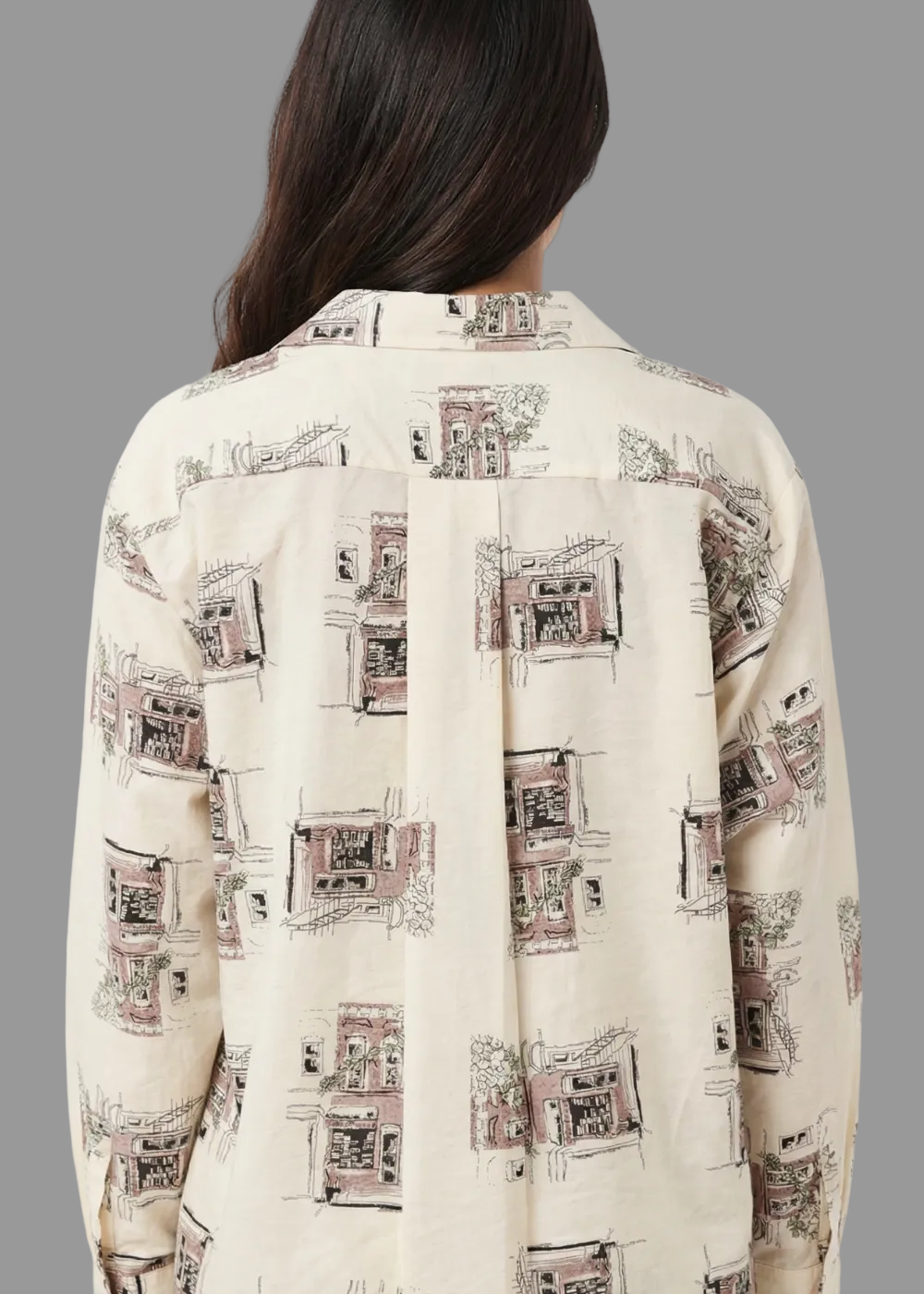 Ivory Sketch Shirt