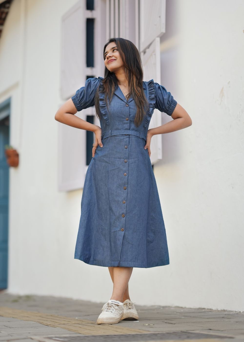 Indigo Chic Dress