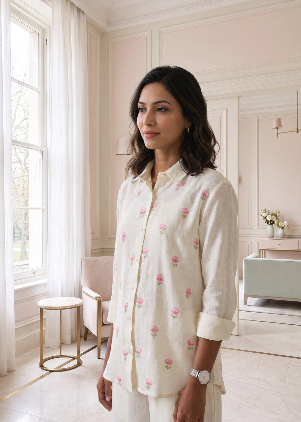 Linen Vanilla Shirt