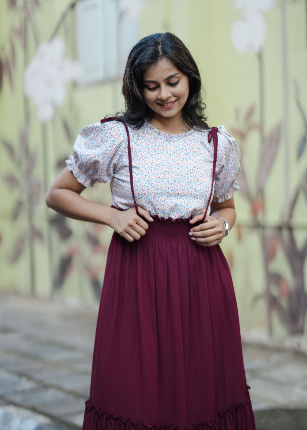 Maroon Bouquet