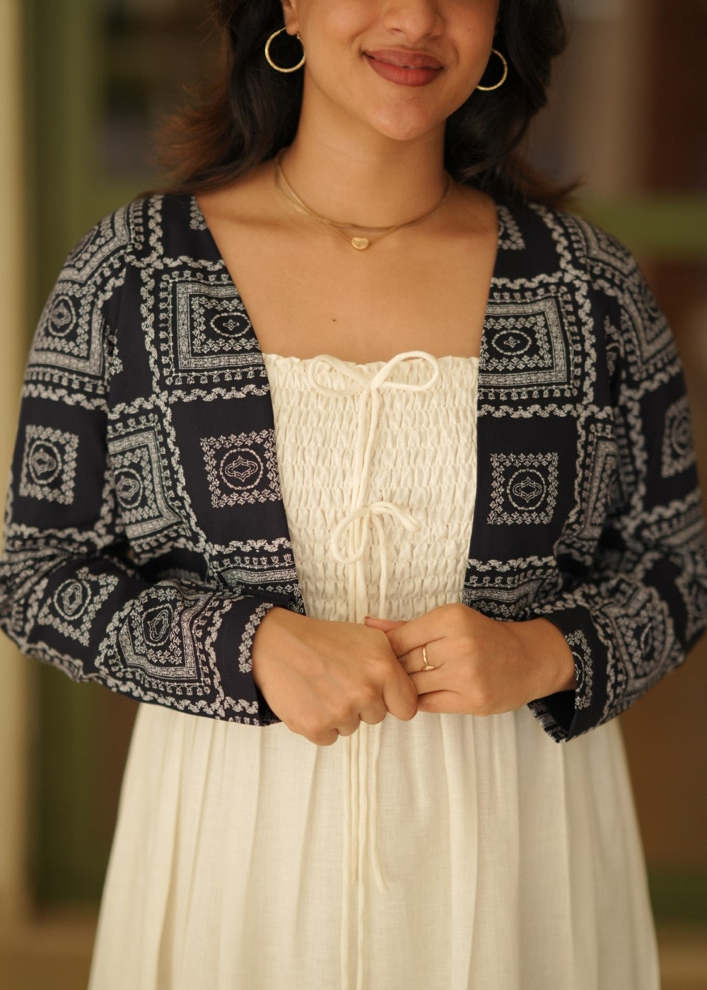 Navy Linen Serenity