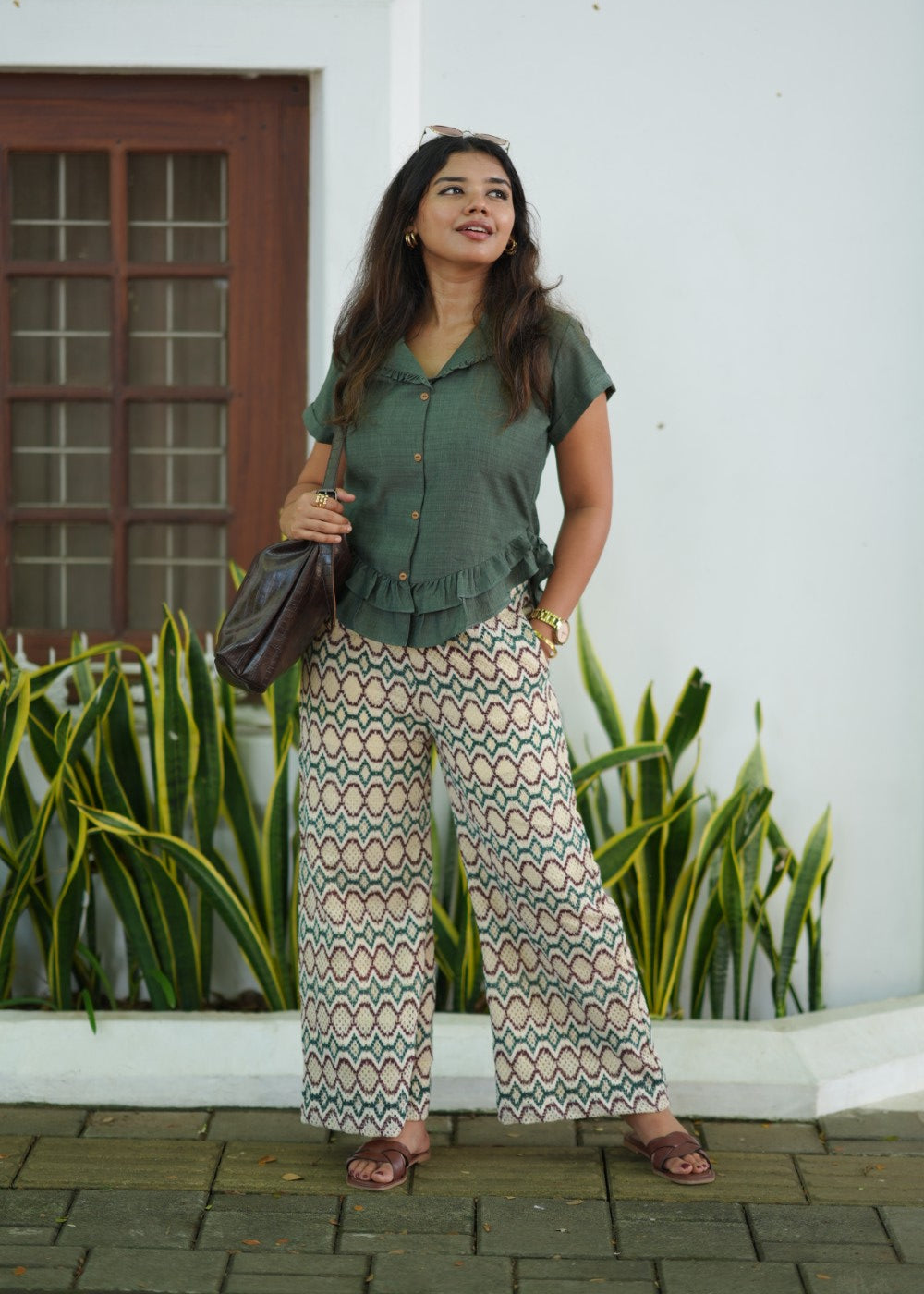 Rustic Charm Linen Crochet