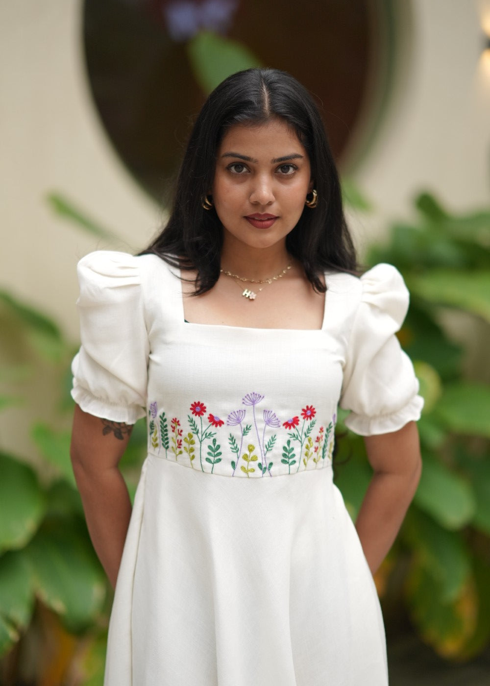 Linen Floral Grace
