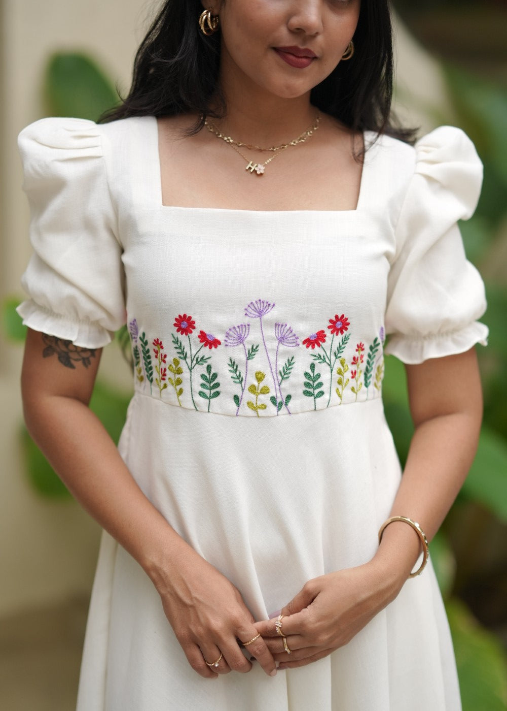 Linen Floral Grace