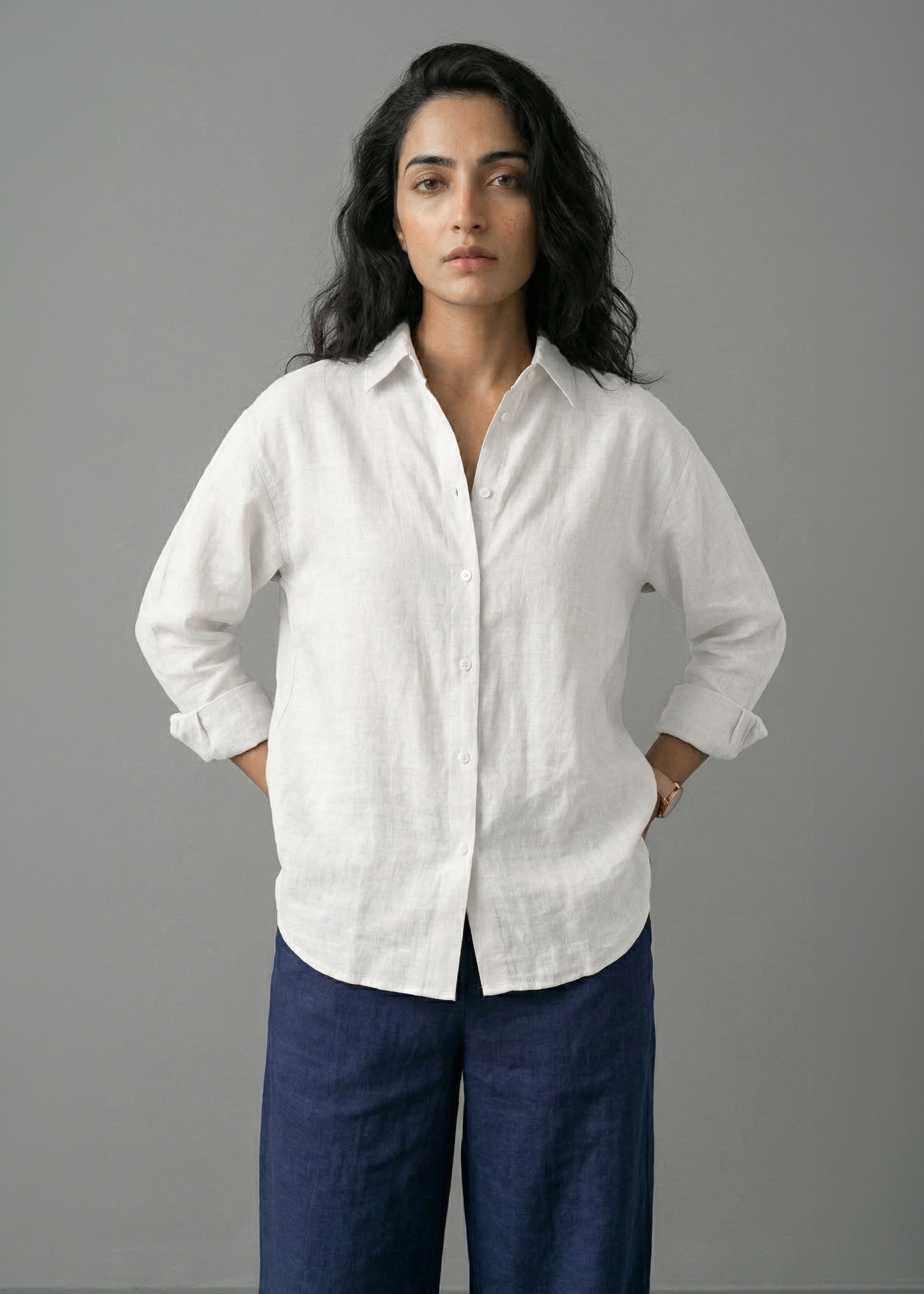 Linen Ivory Shirt