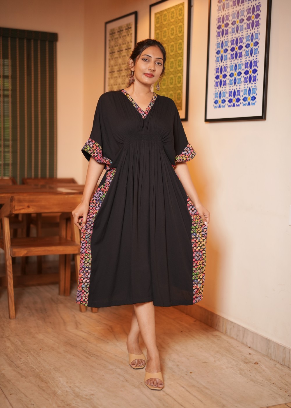 Midnight Aura Kaftan