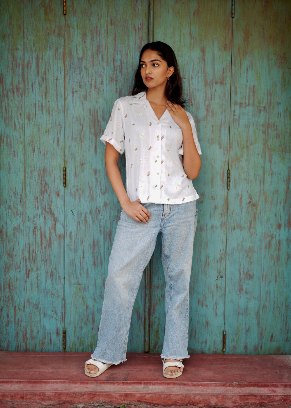 Daisy Linen Shirt