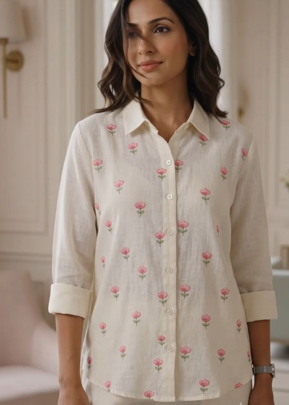 Linen Vanilla Shirt
