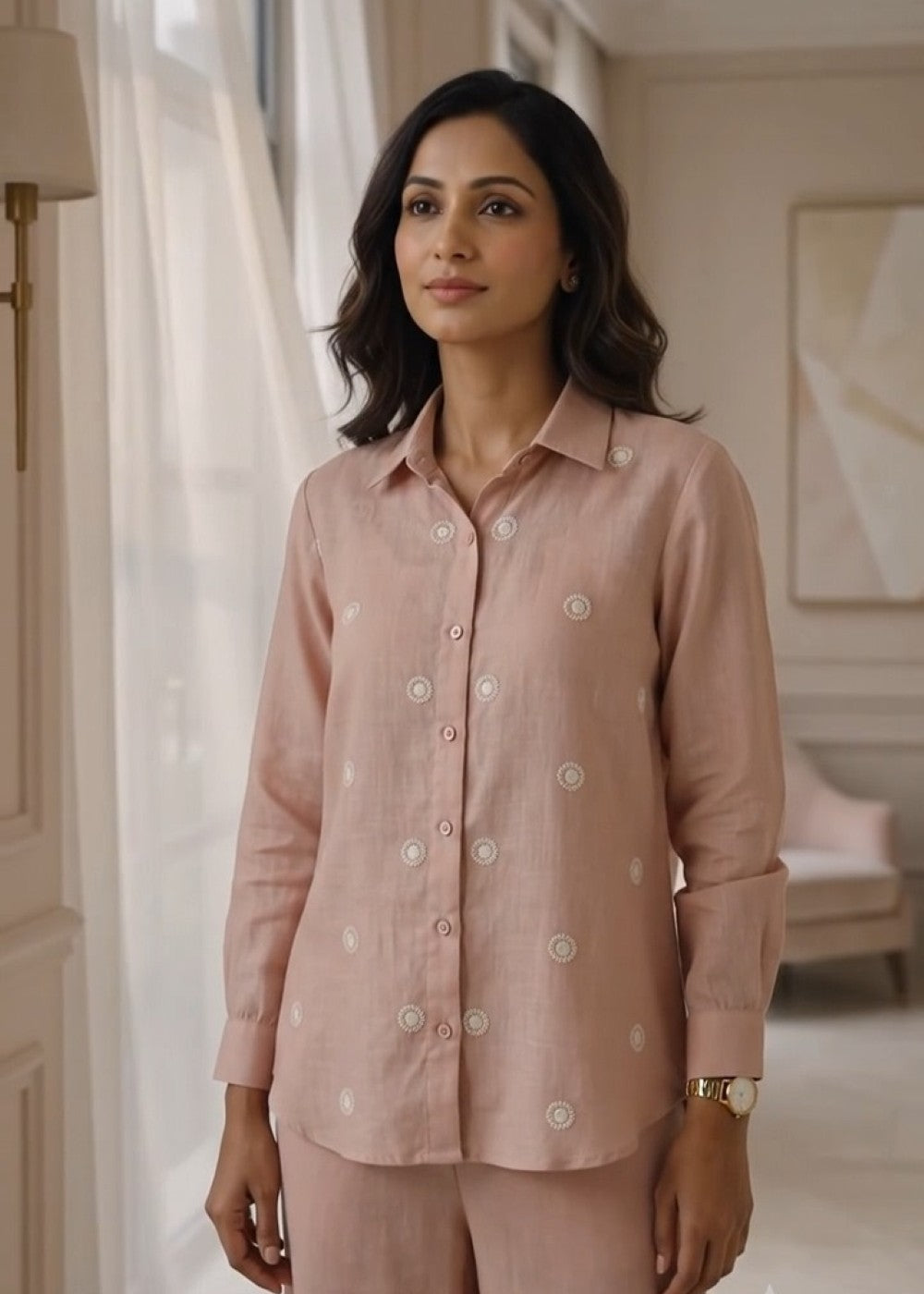 Blush Muse Linen Set