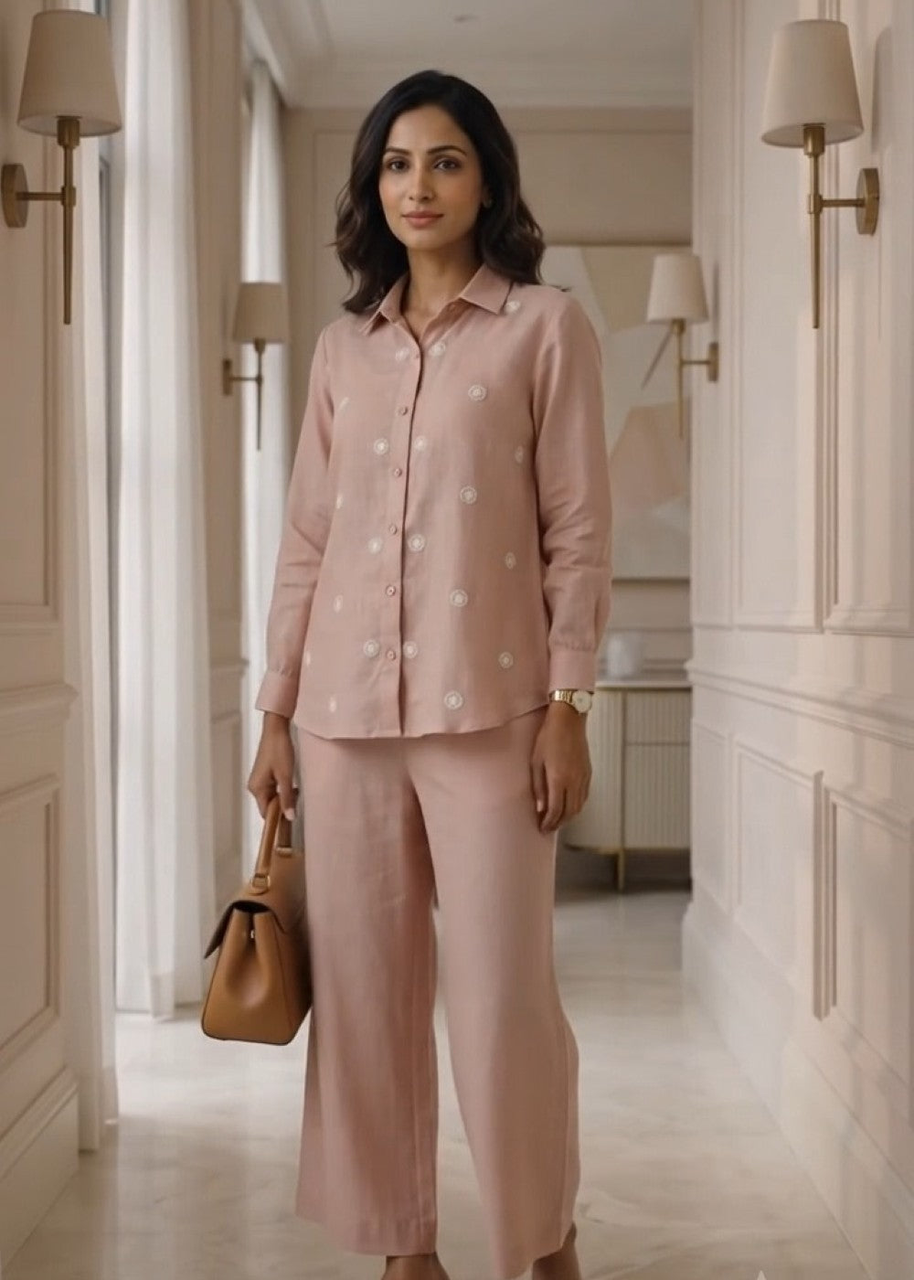 Blush Muse Linen Set