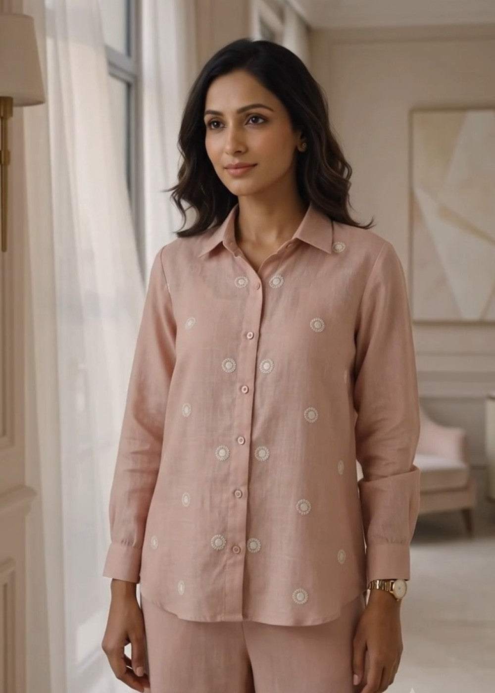 Blush Muse Linen Set