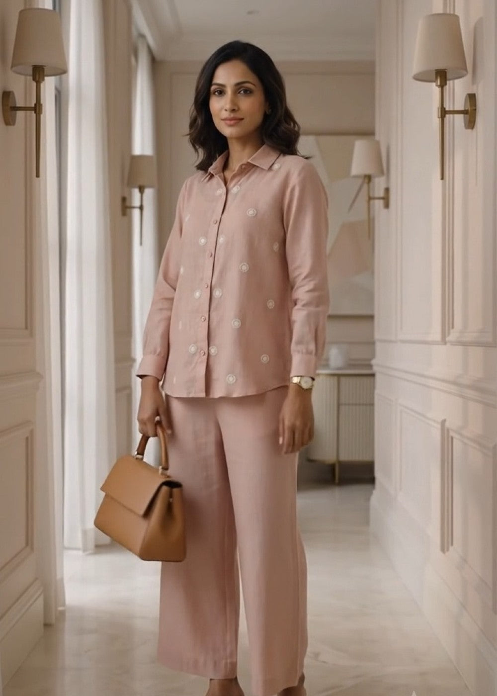 Blush Muse Linen Set