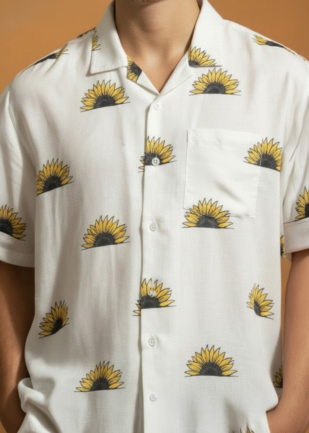 Sunflower Pixel Shirt