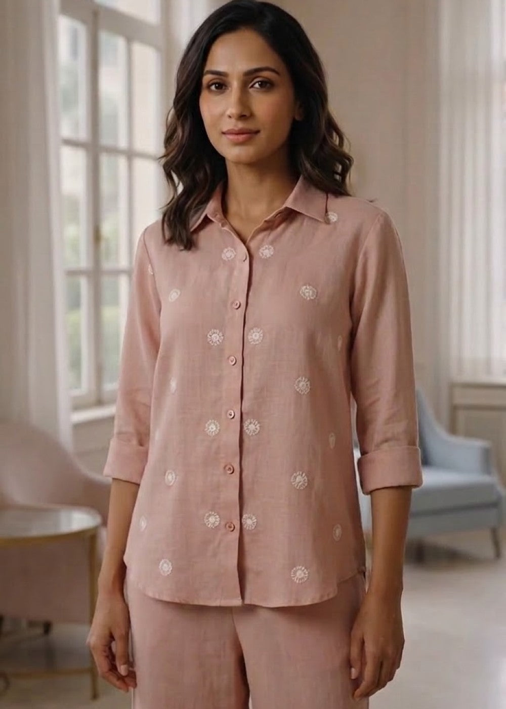 Blush Muse Linen Set