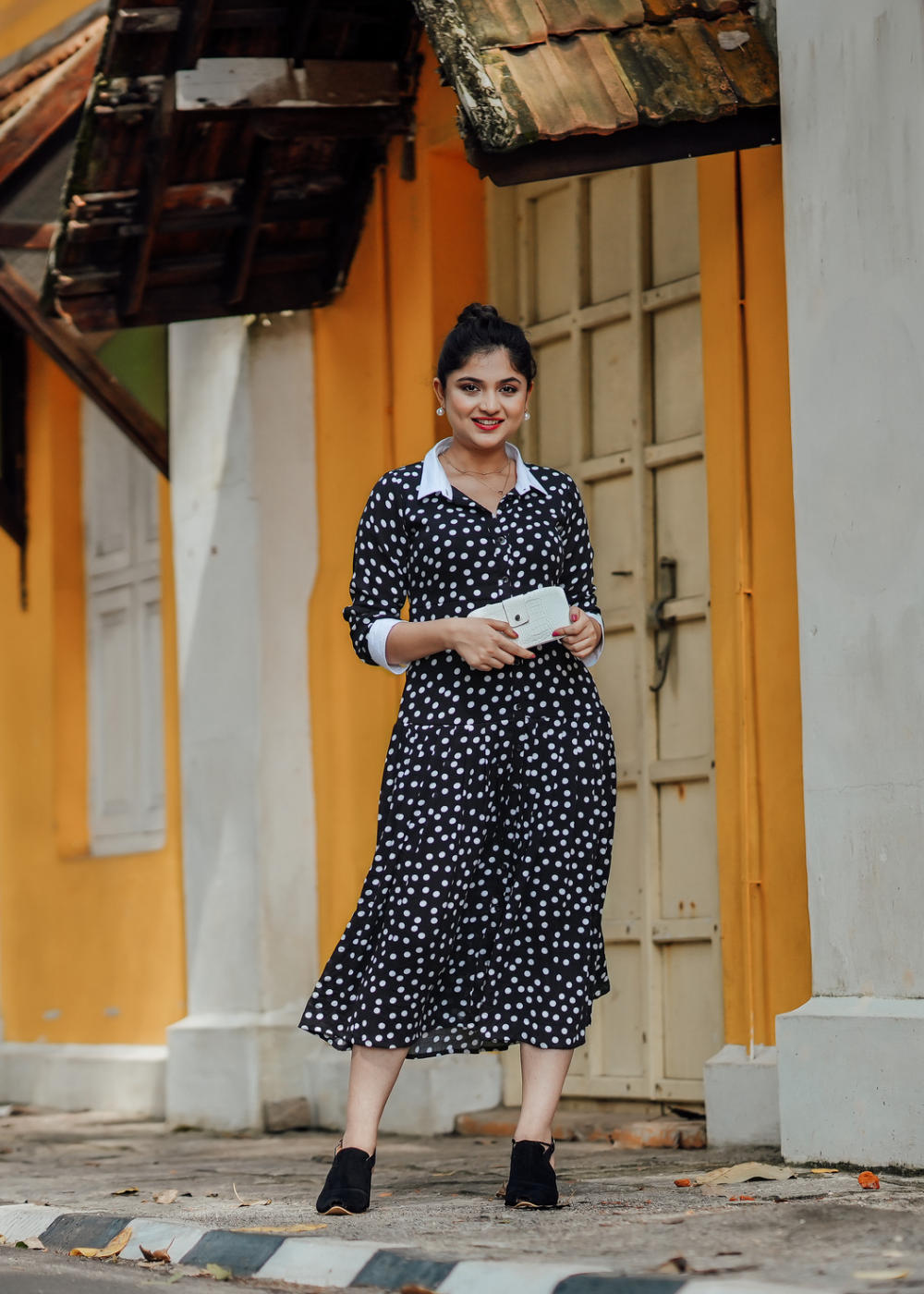 Bouquet flutter shirtdress deals